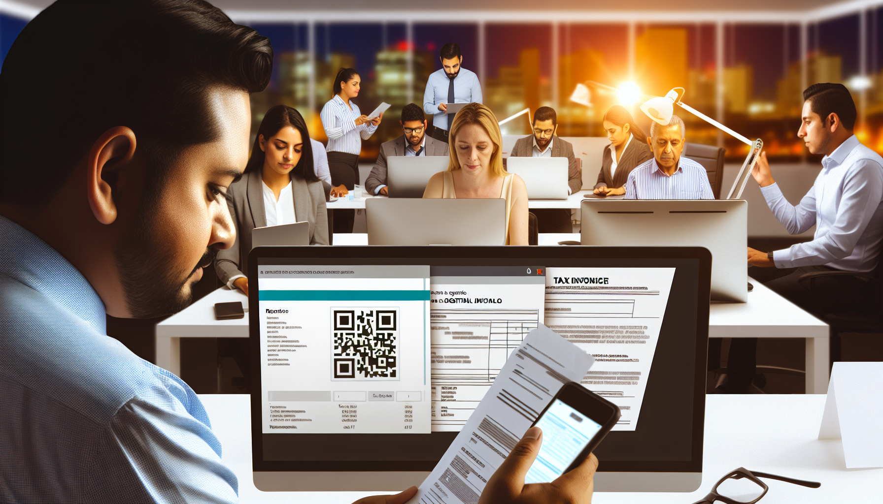 Cómo funciona la facturación en línea para clientes vía QR en SIIPAN